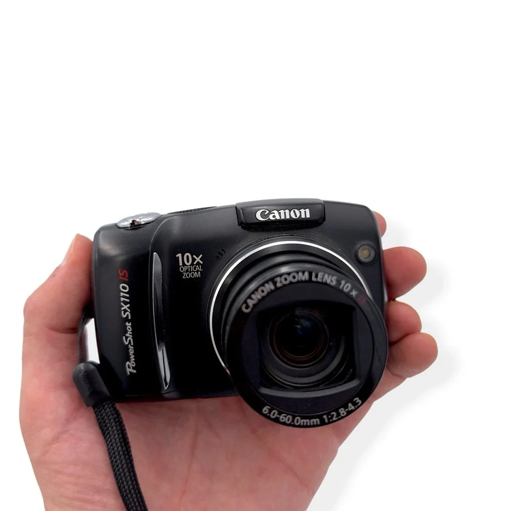 Canon PowerShot SX110 IS 9.0MP Digital Camera 10X Optical Zoom- Tested & Working